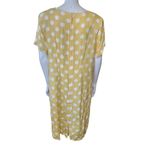Vintage Habits Yellow & White Polka Dot Shift Dress (18) Yellow Photo 4