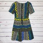 Anthropologie  Plenty By Tracy Reese New Moon Dress Size Small Blue Green Boho Photo 8