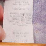 California Looks Purple Floral Secretary Dress Midi USA Vintage 80a 90s Size 12P Photo 2