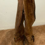 Steve Madden Leather Boots Brown Photo 0