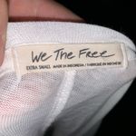 We The Free  oversized XS normcore comfortable white slub tee Photo 2