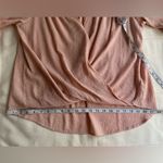 Free People  Light Pink Wrap Blouse Photo 10