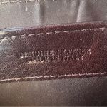 Valentina Embossed Leather Zip Around Wallet with a Leaf Motif Pattern in Brown Photo 10