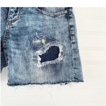 Arizona Jeans Arizona Blue Denim Distressed Women Shorts Photo 2