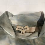 Main Strip Puff Sleeve Tie-Dye Top – Size L Photo 2