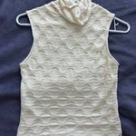 ASOS Ribbed Ivory Short Sleeve Turtleneck Photo 0