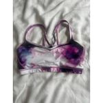 Lululemon Galaxy Sports Bra Athleisure Workout Abstract Watercolor Photo 2