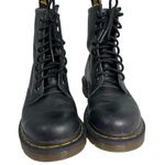 Dr. Martens 11821 Black Leather 8 Eye Mid Boots 6 Photo 9