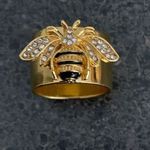 Fashion Korean luxury bee ring size 8 Gold Photo 1