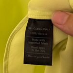 No. 6 Store Button Down Shirt Size Large Yellow Neon 3 Satin New York Photo 6