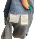 Coastal Grandma Quilted Denim Jacket 100% Cotton Small Sailing Nautical Photo 2