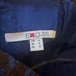 Exquise Blue & Orange Sleeveless Top Size 12 Photo 3