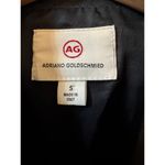 AG Reese rare BULL Leather women’s Moto Jacket small retail $1478.00 Black Photo 1