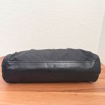 Prada Vintage Tessuto Black Nylon & Leather Push Lock Closure Shoulder Bag Photo 4