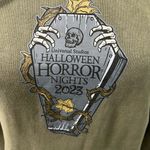 Universal Studios Halloween Horror Nights 2023 Graphics Sweatshirt Hoodie XS Green Photo 6