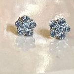 Nordstrom   flower blue stone earrings Photo 3