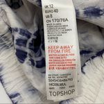 Topshop Tie Dye Embroidered Eyelet Cutwork Shorts Photo 11