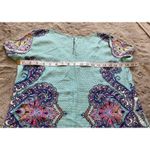 Renee C. Made in U.S.A Stitch Fix Sleeveless Blouse SIZE S Color Cyan Purple Photo 7