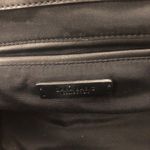 ZARA  Black Suede Leather Cross Body Purse Gold Hardware Interior Pockets Buckle Photo 3