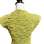 ASTR The Label Green-Yellow Textured Bodycon Dress | Size M | EUC Photo 4