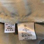 Binetti Olive green military flapper inspired silk dress size 2 Green Photo 6