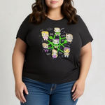 Ripple Junction Ripple‎ Junction Womens Tee Size 2X Big Bang Theory Black T-Shirt Top Photo 0