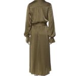 Ramy Brook Laney Satin Midi Dress Soft Green 8 Photo 2