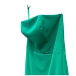 BHLDN Women's Green Sleeveless V-Neck Gown Size 12 Formal Floor-Length Dress Photo 3