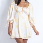 Et Clet Tie Dye Whimsical Mini Dress Photo 0