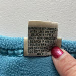 L.L.Bean Fleece Vest Womens Size L Large Blue Arctic Crop Y2k Cozy 90s Gorpcore Photo 9