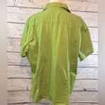 Riders By Lee LEE RIDERS Short Sleeve Button Up Shirt Green-2X Photo 1
