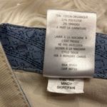 Toad & Co Mindy organic cotton corduroy button front mini skirt 8 Tan Photo 9