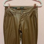 Wild Fable NWT  Low Rise Flare Faux Leather Pants Brown Women’s. Size 0 Photo 2