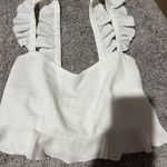 superdown  Monroe Ruffle Crop Top size M Photo 7
