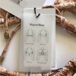 Vitamin A  Milan’s Convertible Top Adjustable Swimsuit Sz 6/S Boho Feminine NWT Photo 10