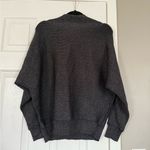 Tahari  Metallic Grey Button Detail Viscose Blend Sweater MSRP$88 NWT Photo 8