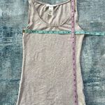 H&M  Basic Heathered Oatmeal Beige Tank Top Extra Small Photo 4