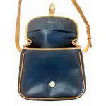 Vintage FRANCOIS MAROT PARIS France Pebble Black Leather Cross Body Purse Bag Photo 10