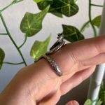 Etsy Silver Snake Ring Photo 1