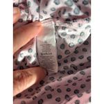 Kate Spade Pink Black Dalmatian Dot Pajama Set Top Pants Sleepwear Loungewear M Photo 6