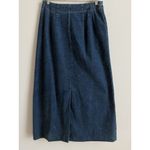 Ruff Hewn Vintage Maxi Denim Wrap Skirt Deadstock Western Boho Women Size 10 Photo 1