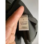 Zenana Outfitters  Grey Pull On High Waisted Skater Skirt Size Large Photo 4