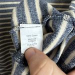 Madewell Blue Ivory Stripe Long Sleeve Knit Top Boxy N19 Photo 2