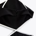 ZARA Cut Out Halter Mini Dress Casual Party Night Out Photo 7