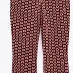 ZARA 4/$25  High Rise Legging Pink Patterned Dots Retro Pants Sz S Photo 0