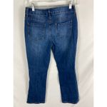 D Jeans Dark Wash Ankle Straight Leg Jean Size 4 Blue Photo 2