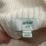 Aerie Cozy Cream Turtleneck Sweater Photo 1