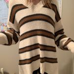 American Eagle Striped Sweater Photo 0