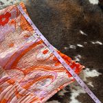 CIN CIN Vagabond Maxi Skirt in Bloom Sheer Colorful Size Medium‎ Orange Photo 8