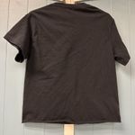 Womens Fall For Jesus He Never Leaves Pumpkin Red Trucks Happy Fall crop Tshirt Size 4 Photo 4